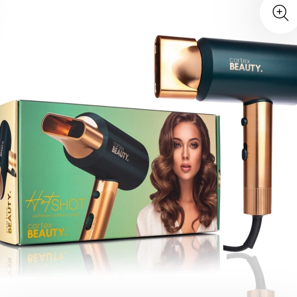 NIB Cortex Beauty HotShot | Lightweight Compact Hair Dryer